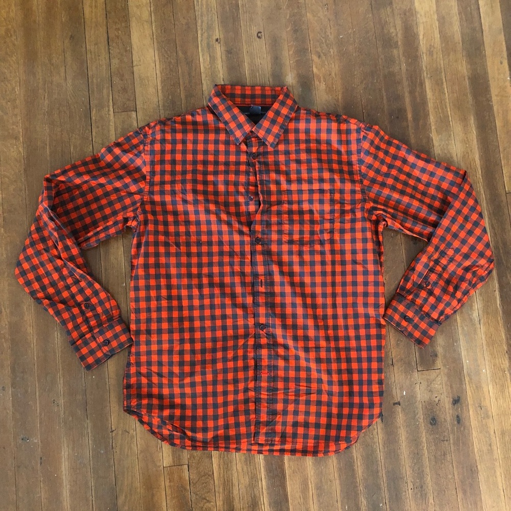 FRENCH CONNECTION MENS BUTTON UP SHIRT
